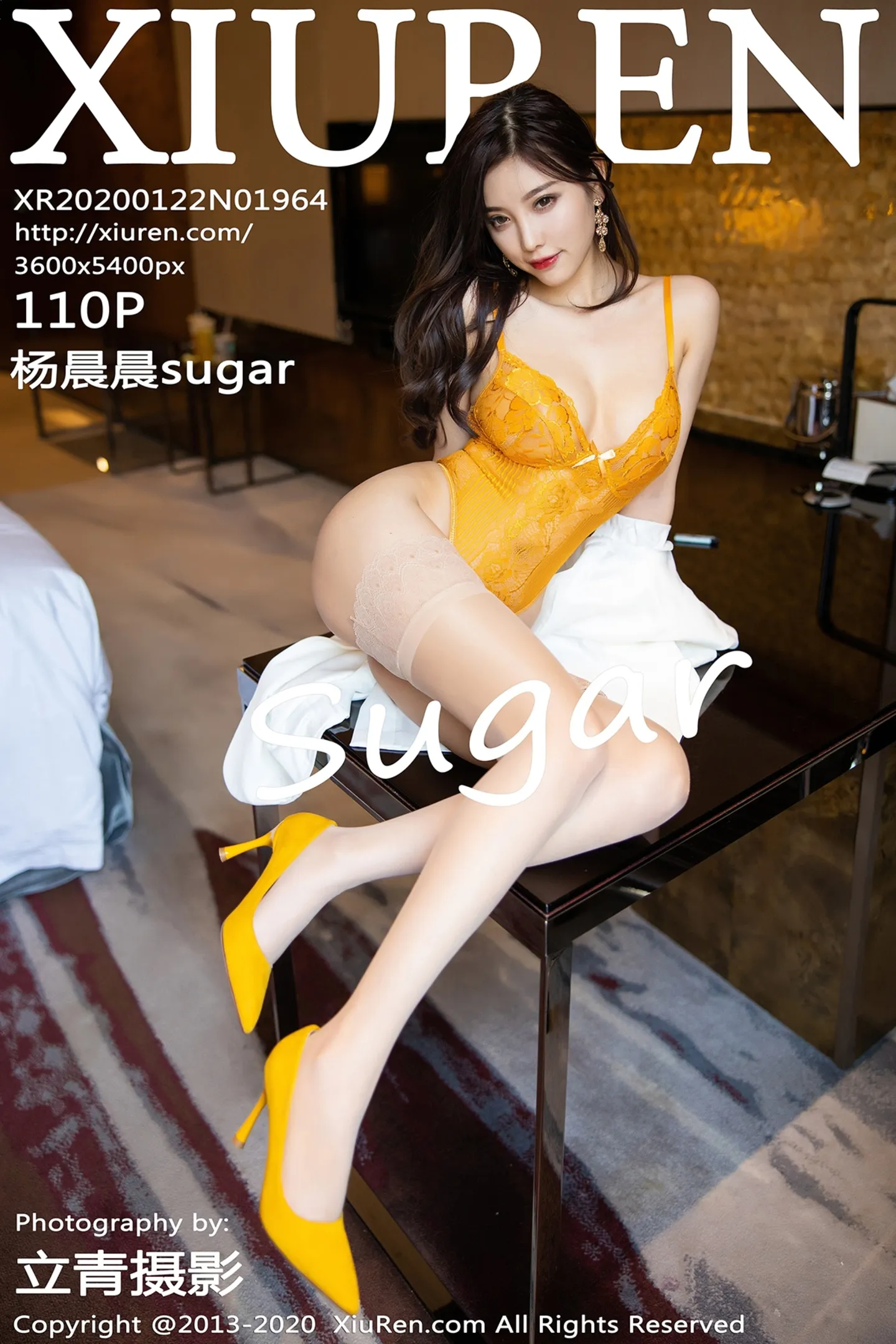 [XiuRen秀人网]No.1964_女神杨晨晨sugar私房精致镂空内衣配肉色蕾丝袜完美诱惑写真110P-秀人网 - XiuRen.Pro